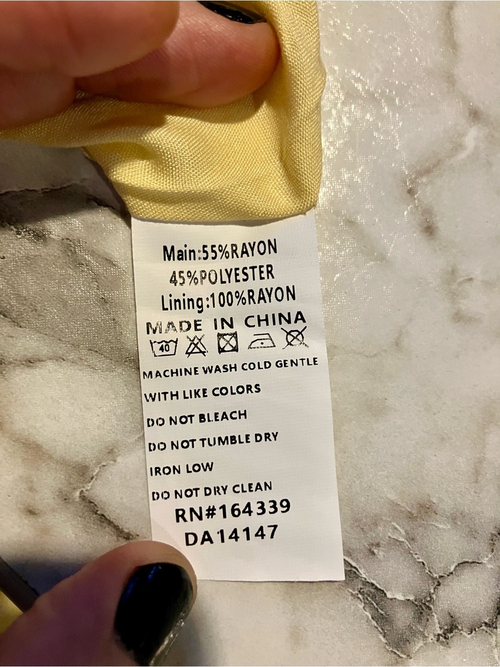 NWT Petal & Pup Pale Yellow One-Shoulder Maxi Dress - Picture 5 of 5